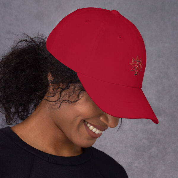 Threads of Rebellion | Casual Cap | Red - Image 10