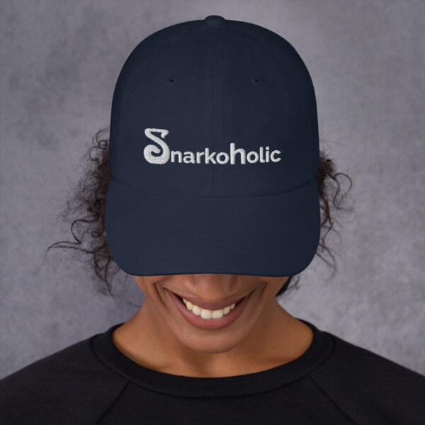 Snarkoholic | Casual Cap | Dark - Image 10