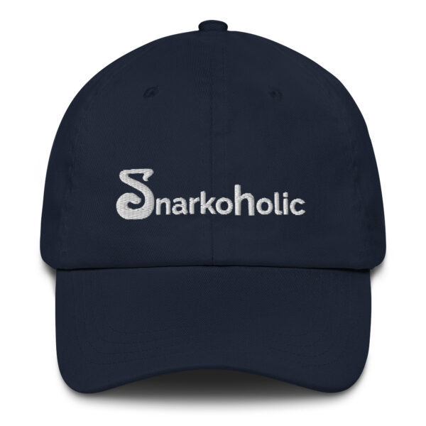 Snarkoholic | Casual Cap | Dark - Image 4