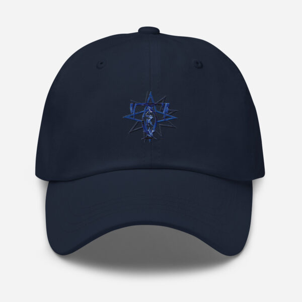 Threads of Rebellion | Casual Cap | Blue - Image 2