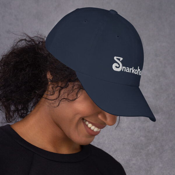 Snarkoholic | Casual Cap | Dark - Image 8