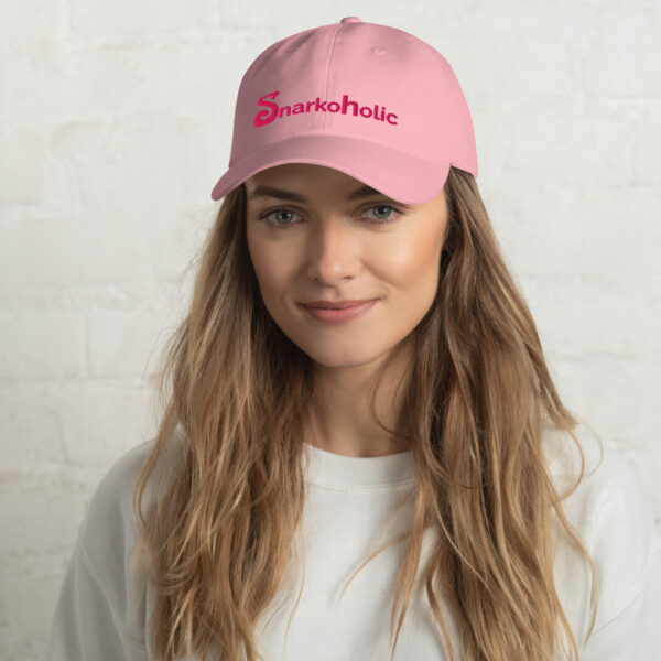 Snarkoholic | Casual Cap | Pink - Image 11