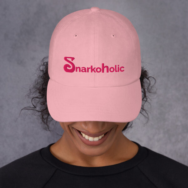 Snarkoholic | Casual Cap | Pink - Image 17