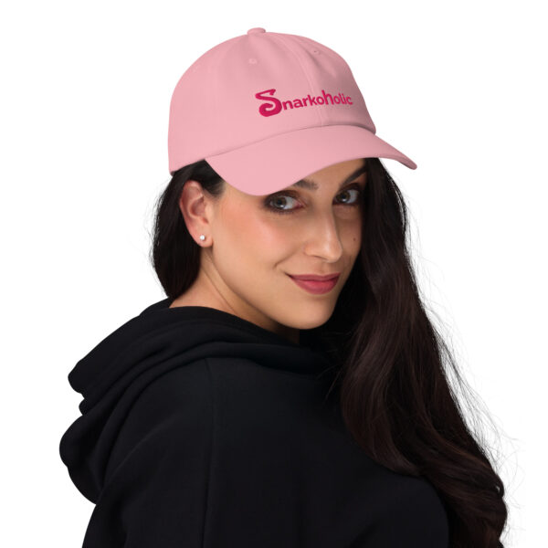 Snarkoholic | Casual Cap | Pink - Image 19