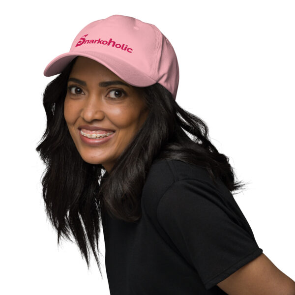 Snarkoholic | Casual Cap | Pink - Image 8