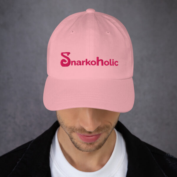 Snarkoholic | Casual Cap | Pink - Image 20