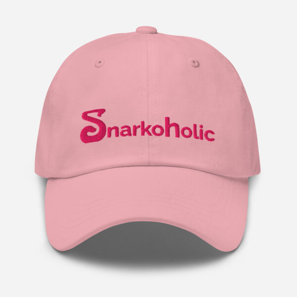 Snarkoholic | Casual Cap | Pink - Image 2