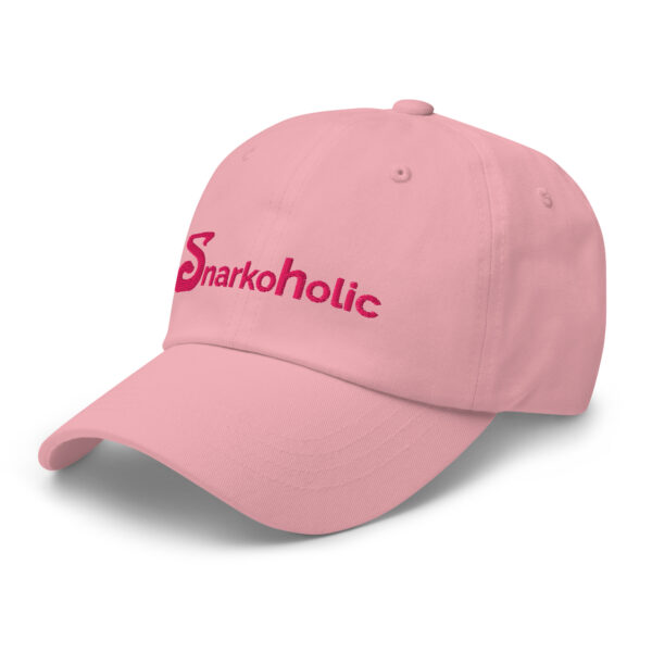 Snarkoholic | Casual Cap | Pink - Image 5