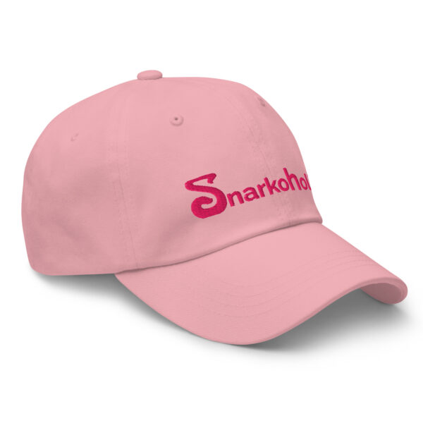 Snarkoholic | Casual Cap | Pink - Image 4