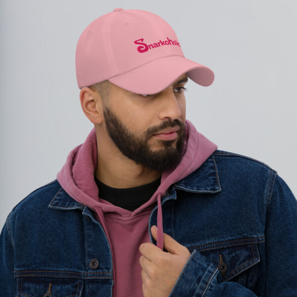 Snarkoholic | Casual Cap | Pink - Image 10