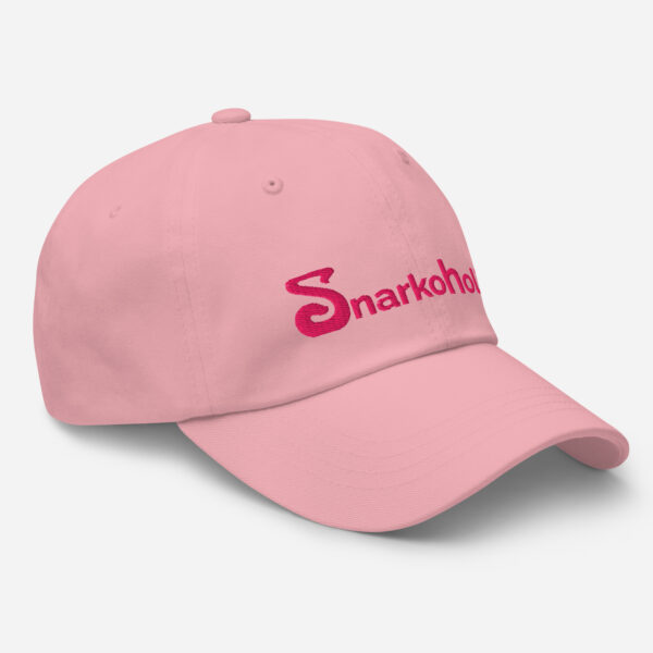 Snarkoholic | Casual Cap | Pink - Image 25