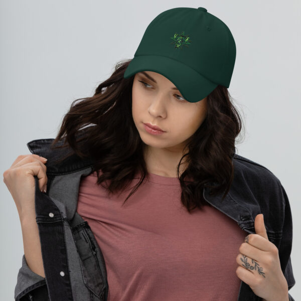 Threads of Rebellion | Casual Cap | Green - Image 14