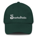 Snarkoholic | Casual Cap | Dark