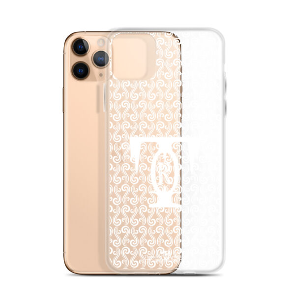 Threads of Rebellion | White | Clear-Edge Phone Case | iPhone - Image 3