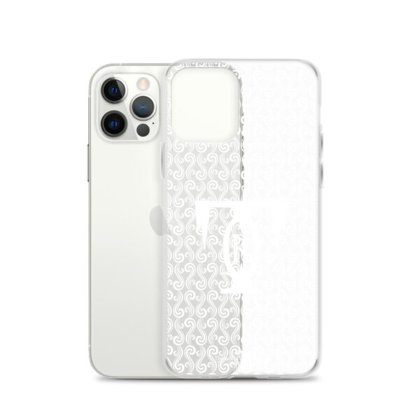 Threads of Rebellion | White | Clear-Edge Phone Case | iPhone - Image 13