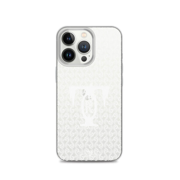 Threads of Rebellion | White | Clear-Edge Phone Case | iPhone - Image 20