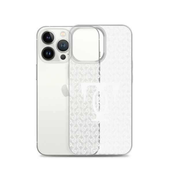 Threads of Rebellion | White | Clear-Edge Phone Case | iPhone - Image 21