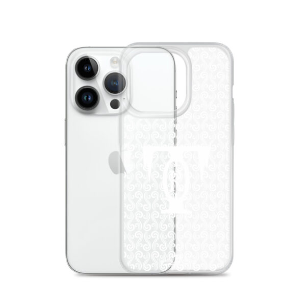 Threads of Rebellion | White | Clear-Edge Phone Case | iPhone - Image 29