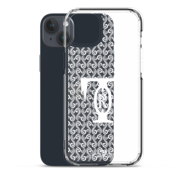 Threads of Rebellion | White | Clear-Edge Phone Case | iPhone