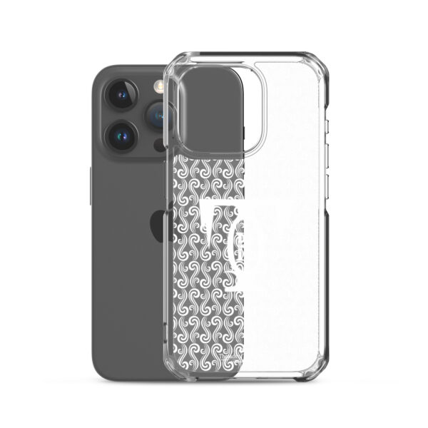 Threads of Rebellion | White | Clear-Edge Phone Case | iPhone - Image 36