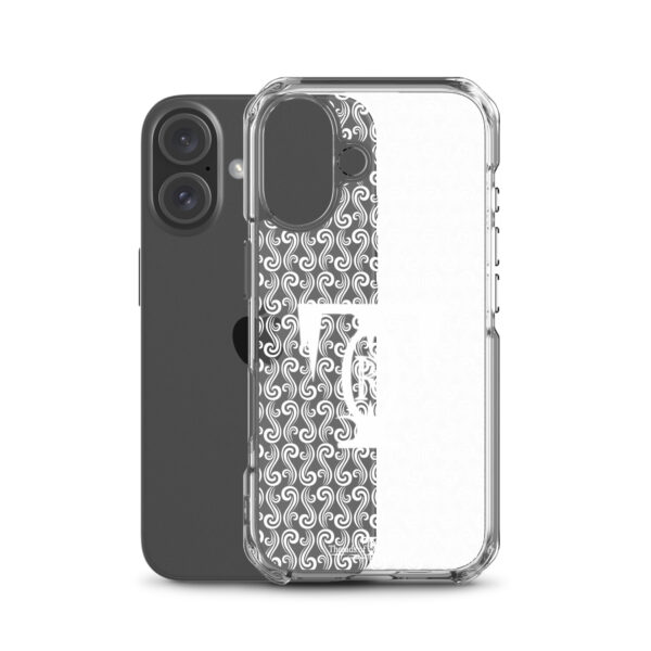 Threads of Rebellion | White | Clear-Edge Phone Case | iPhone - Image 46