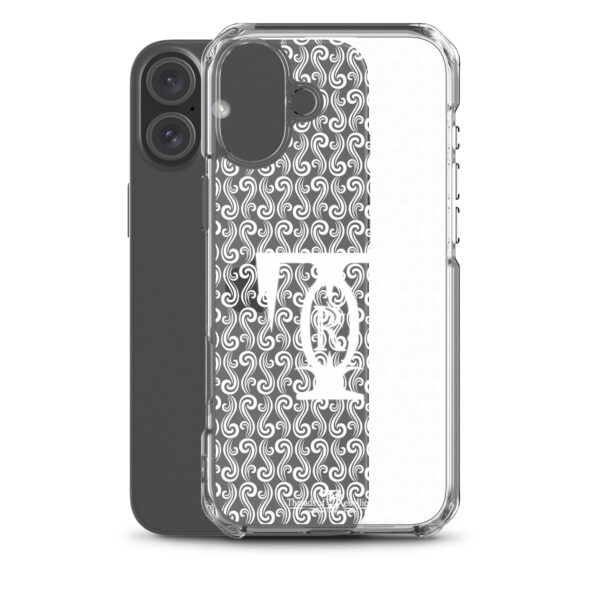 Threads of Rebellion | White | Clear-Edge Phone Case | iPhone - Image 40