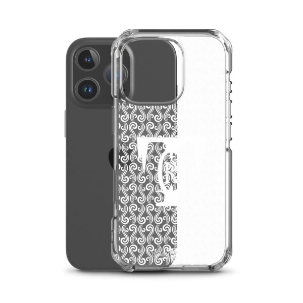 Threads of Rebellion | White | Clear-Edge Phone Case | iPhone - Image 44