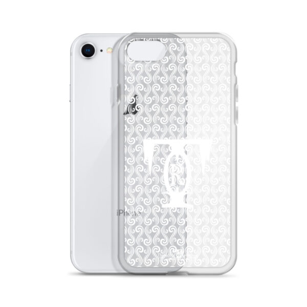 Threads of Rebellion | White | Clear-Edge Phone Case | iPhone - Image 48