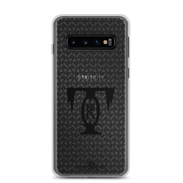 Threads of Rebellion | Black | Clear-Edge Phone Case | Samsung - Image 2