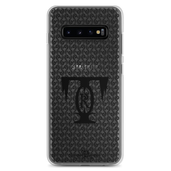 Threads of Rebellion | Black | Clear-Edge Phone Case | Samsung - Image 4