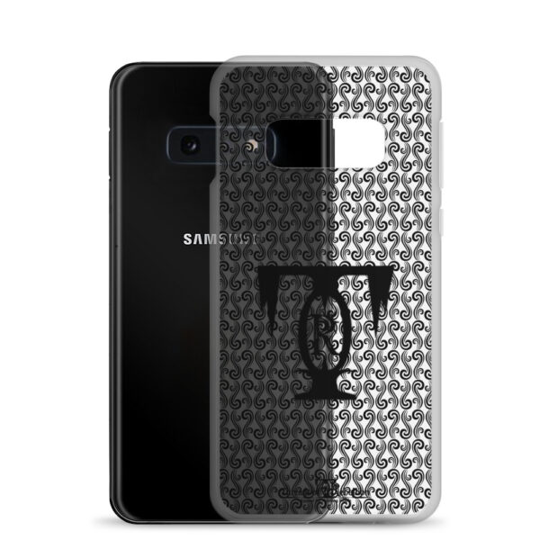 Threads of Rebellion | Black | Clear-Edge Phone Case | Samsung - Image 7