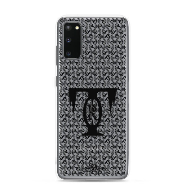 Threads of Rebellion | Black | Clear-Edge Phone Case | Samsung - Image 11