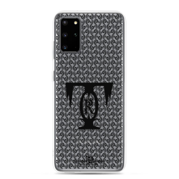 Threads of Rebellion | Black | Clear-Edge Phone Case | Samsung - Image 8