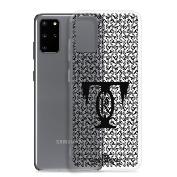 Threads of Rebellion | Black | Clear-Edge Phone Case | Samsung - Image 9