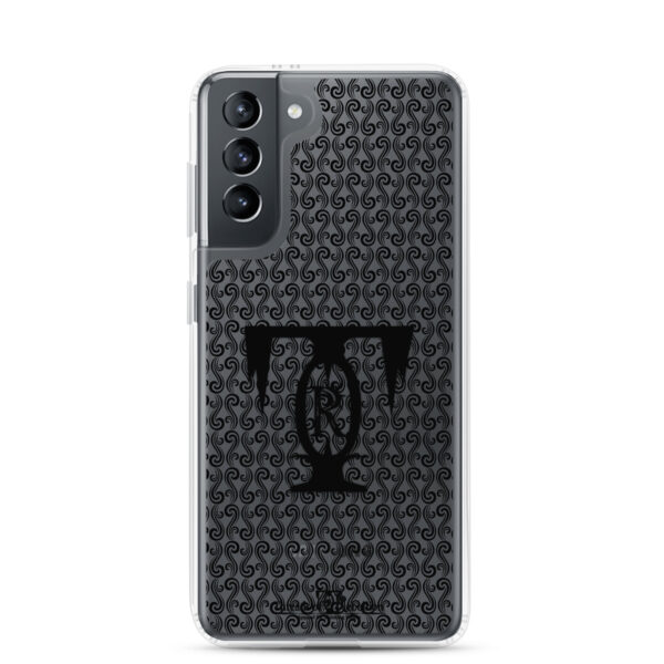 Threads of Rebellion | Black | Clear-Edge Phone Case | Samsung - Image 17