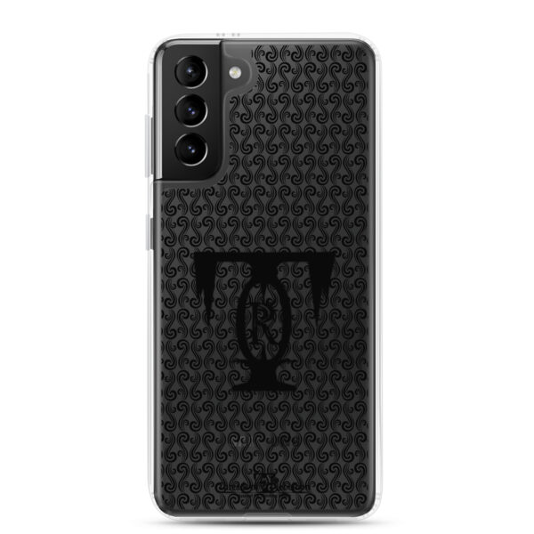 Threads of Rebellion | Black | Clear-Edge Phone Case | Samsung - Image 13