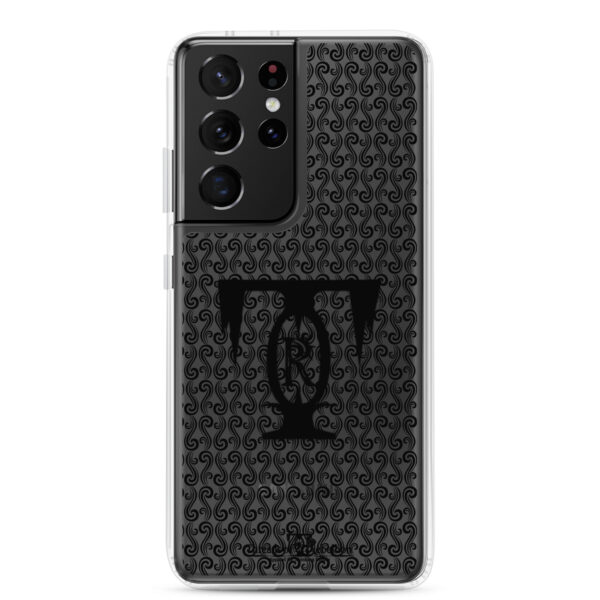Threads of Rebellion | Black | Clear-Edge Phone Case | Samsung - Image 15