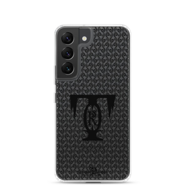 Threads of Rebellion | Black | Clear-Edge Phone Case | Samsung - Image 23
