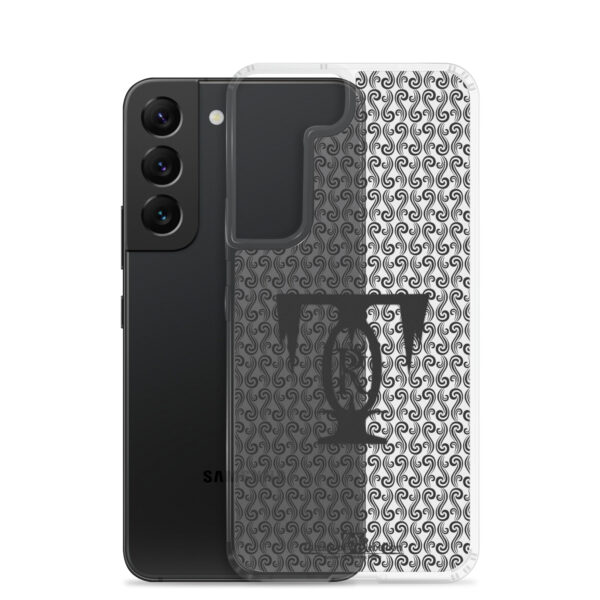 Threads of Rebellion | Black | Clear-Edge Phone Case | Samsung - Image 24