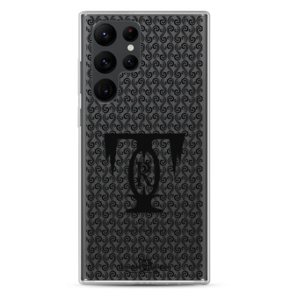 Threads of Rebellion | Black | Clear-Edge Phone Case | Samsung - Image 21