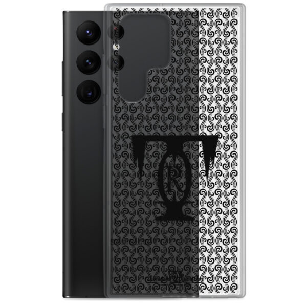 Threads of Rebellion | Black | Clear-Edge Phone Case | Samsung - Image 22