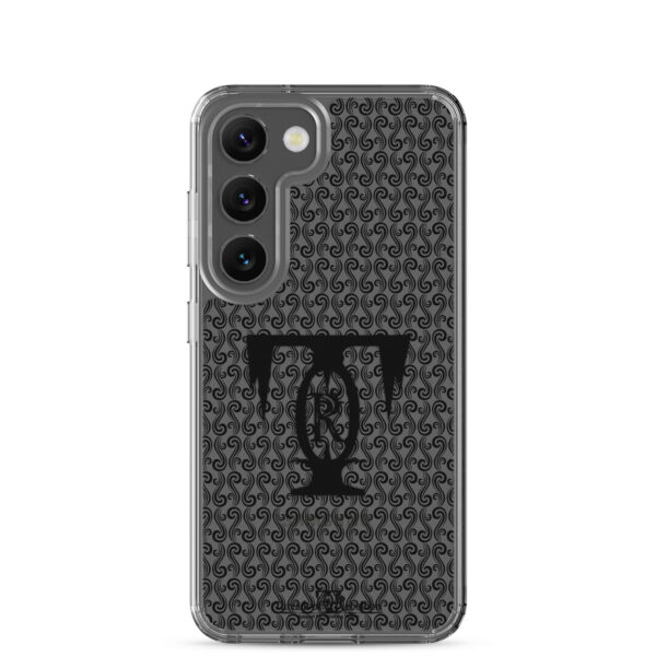 Threads of Rebellion | Black | Clear-Edge Phone Case | Samsung - Image 29