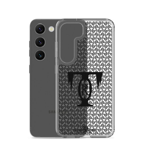 Threads of Rebellion | Black | Clear-Edge Phone Case | Samsung - Image 30