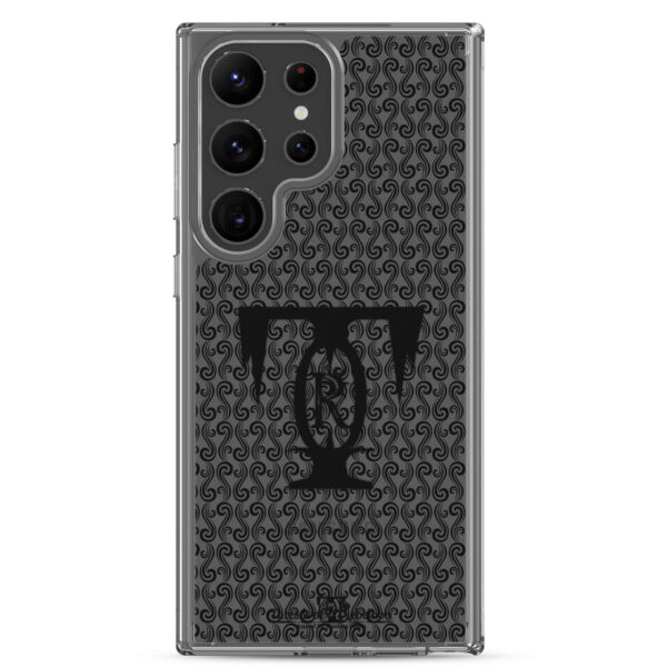 Threads of Rebellion | Black | Clear-Edge Phone Case | Samsung - Image 27