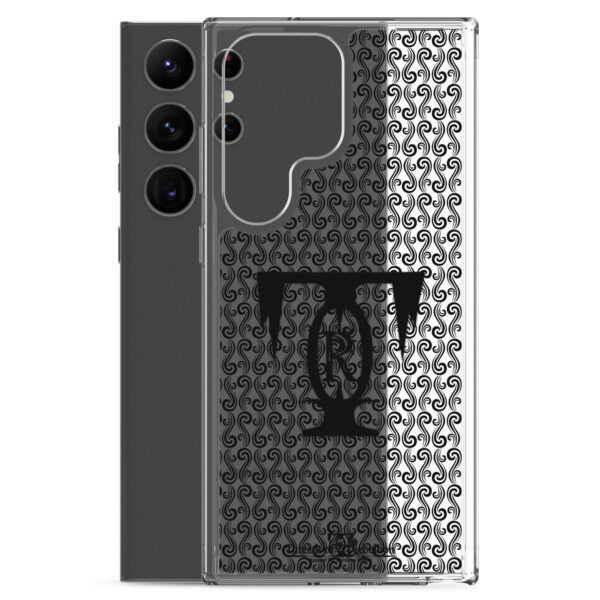 Threads of Rebellion | Black | Clear-Edge Phone Case | Samsung - Image 28