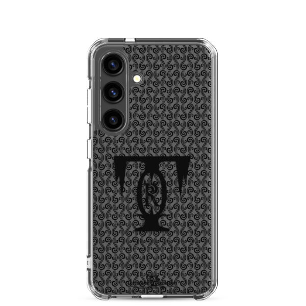 Threads of Rebellion | Black | Clear-Edge Phone Case | Samsung - Image 35