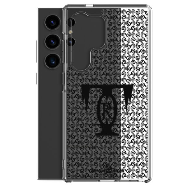 Threads of Rebellion | Black | Clear-Edge Phone Case | Samsung - Image 34