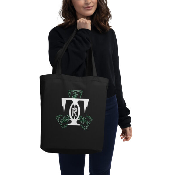 Threads of Rebellion Emerald Initiative | Eco-Friend | Tote Bag | Dark - Image 2