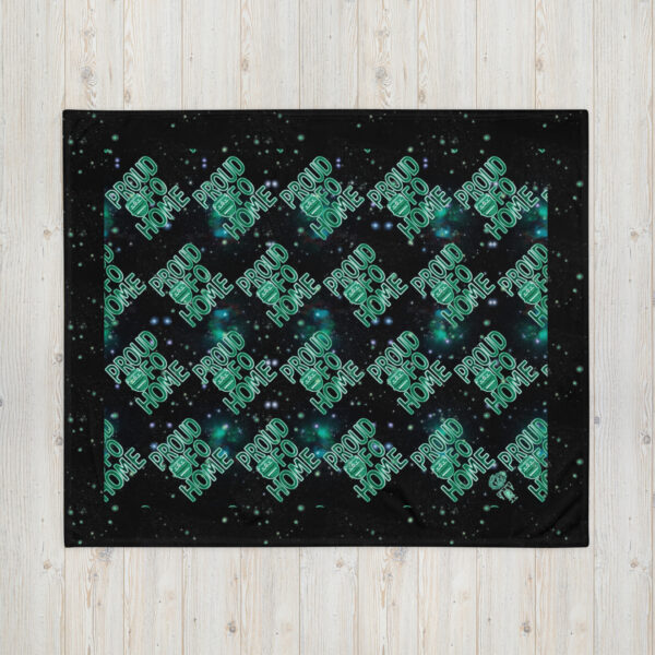 Proud UFO Home | Throw Blanket - Image 2