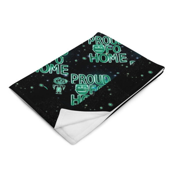 Proud UFO Home | Throw Blanket - Image 8